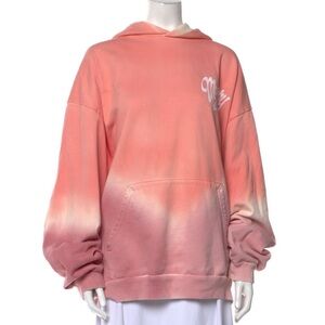 💕 Madhappy Women's Pink Ombre Hoodie Sweater